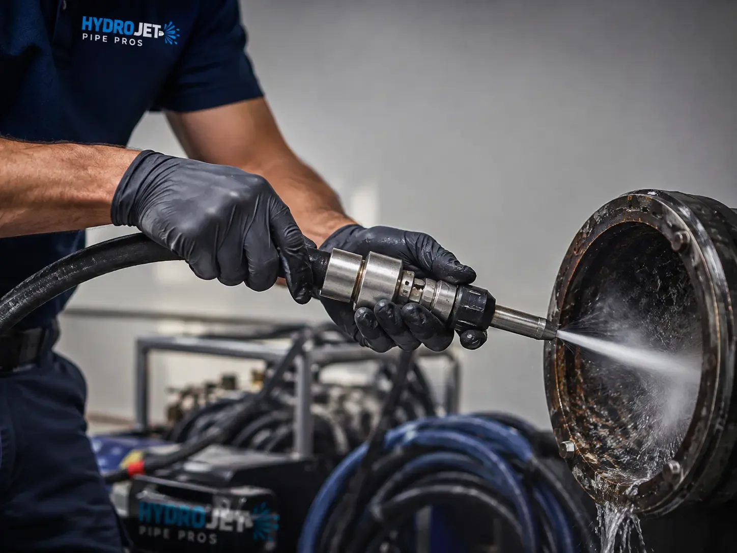 Hydro Jet Pipe Descaling in Olney, TX